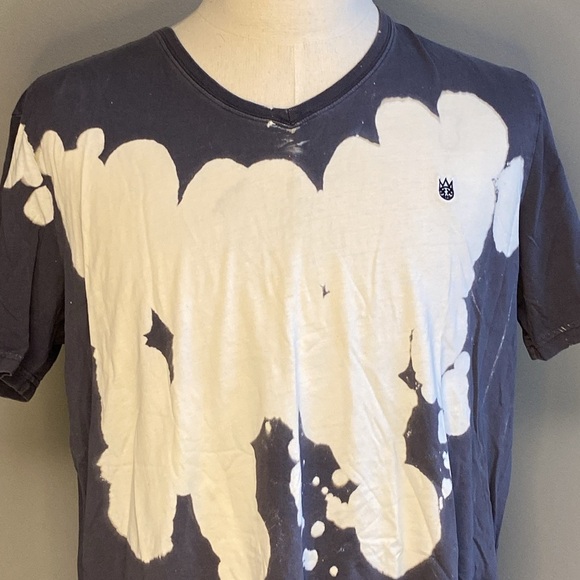 Cult of Individuality Black and White Artistic Short Sleeve Tee - Picture 3 of 7